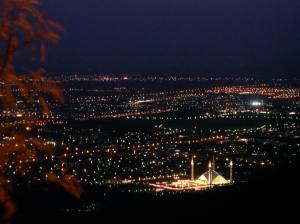 Islamabad's view from Margalla Hills